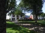 Blick vom Marktplatz auf unser Haus